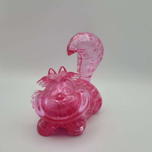 Disney Crystal Puzzles 3D Stacking Completed Lot of 3 Glued Figures Cheshire Cat - Picture 2 of 5